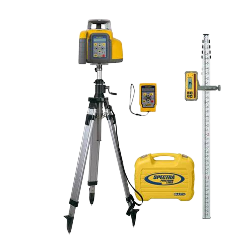 Spectra Precision laser grading equipment for building pad site preparation in Roseburg, Oregon.